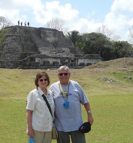 Mom and Dad in Belize